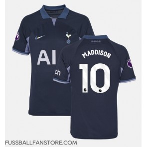 Tottenham Hotspur James Maddison #10 Replik Auswärtstrikot 2023-24 Kurzarm